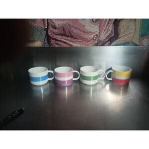 Vintage Stackable Avon Mugs